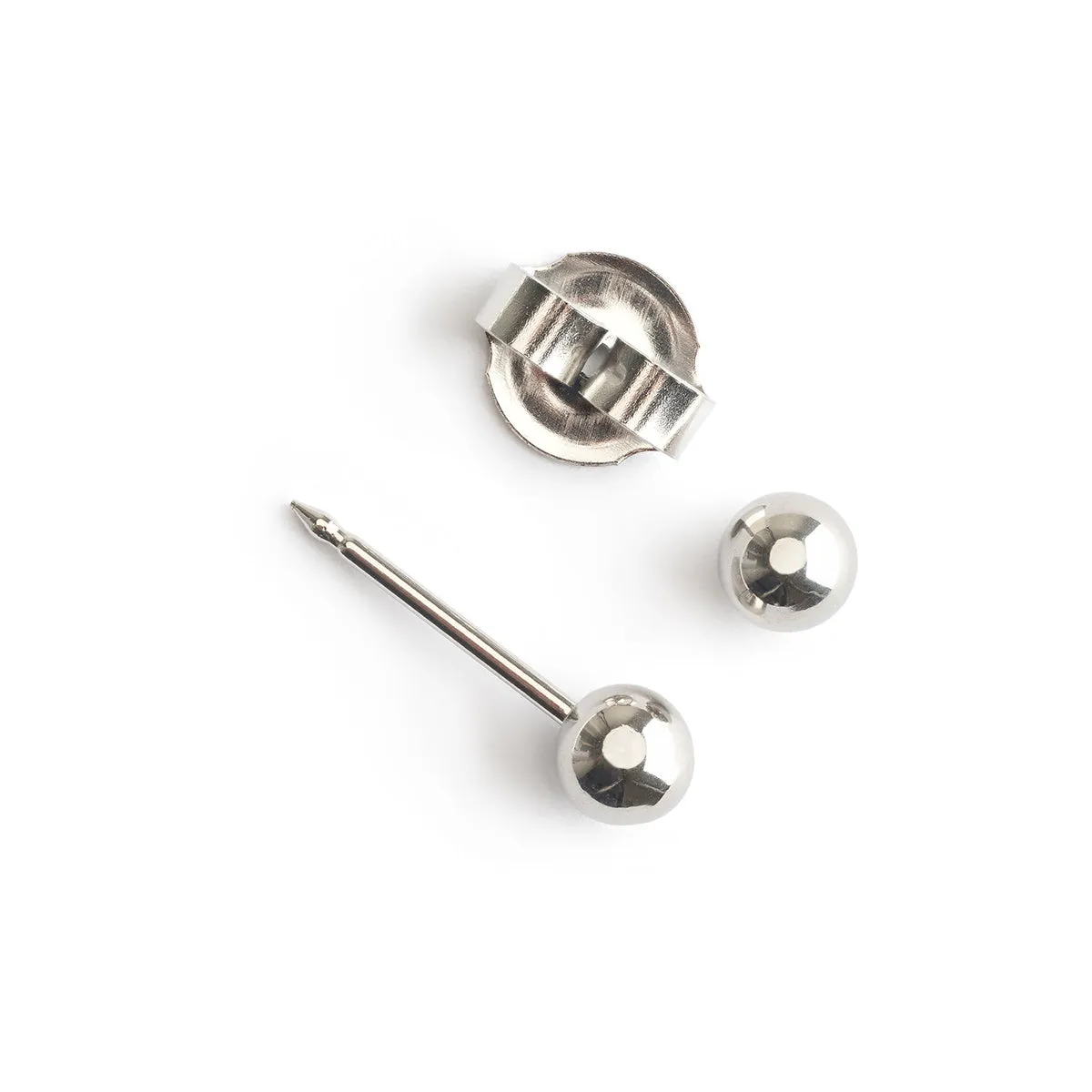 Ear Piercing 4 mm Ball Stainless Steel Self Piercer