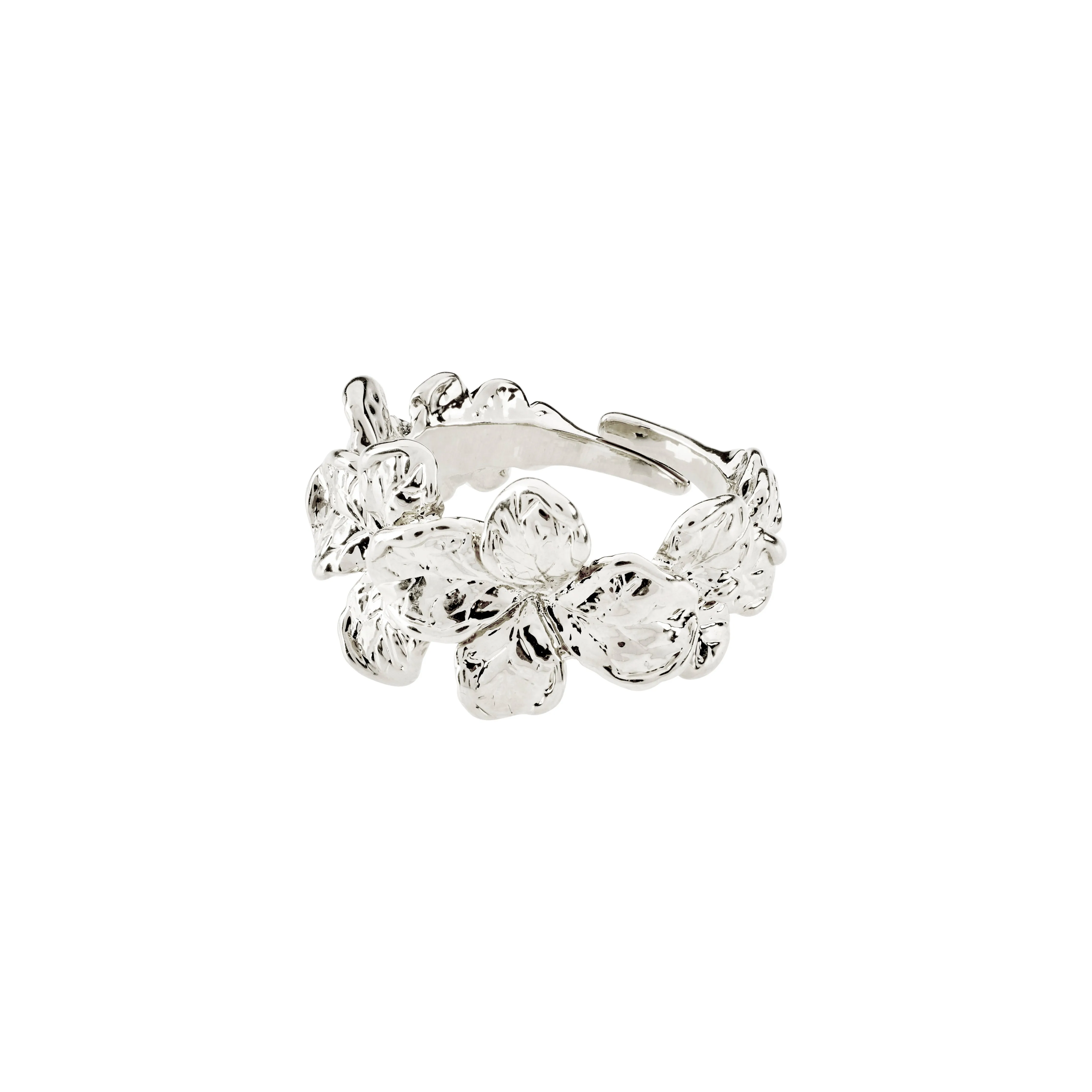 ECHO recycled ring silver-plated