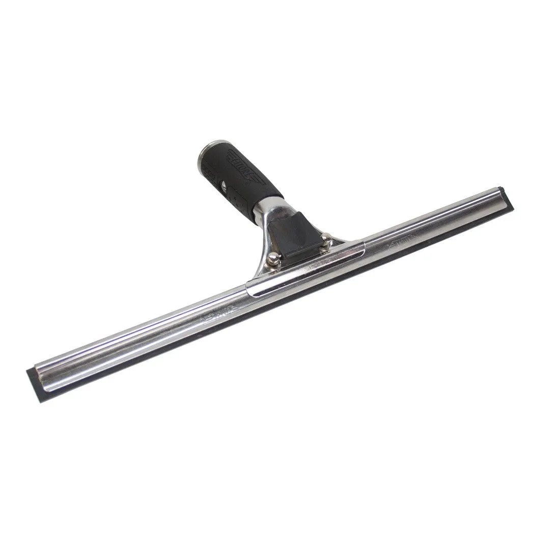 Ettore Complete Quick Release Stainless Steel with Rubber Grip Squeegee