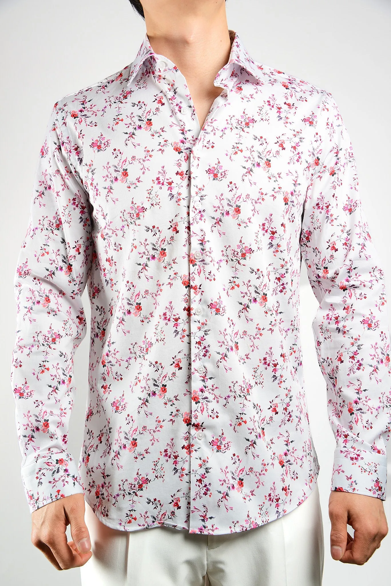 EURO SATEEN LS SPORT SHIRT