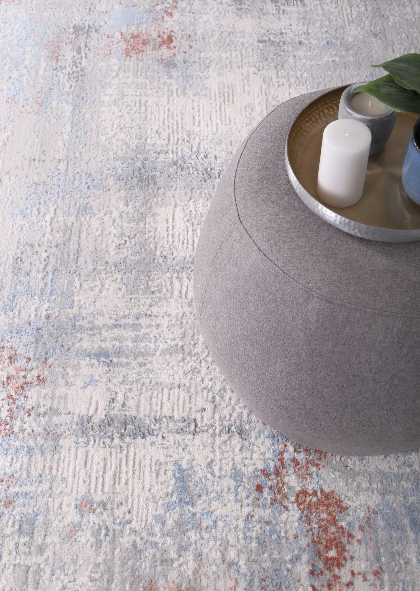Express Grey Multi Modern Rug