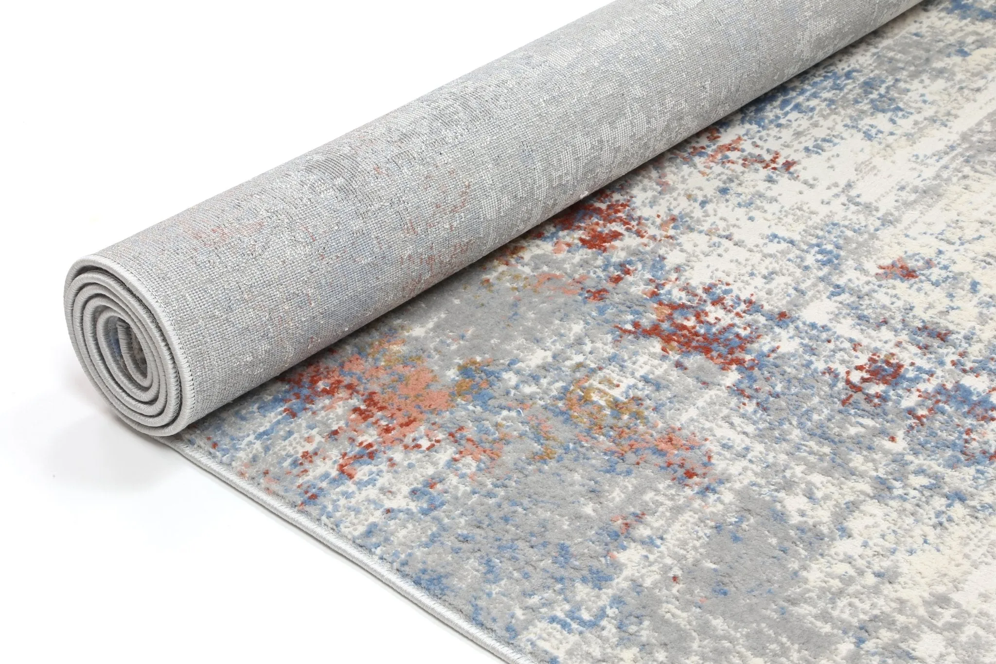 Express Grey Multi Modern Rug