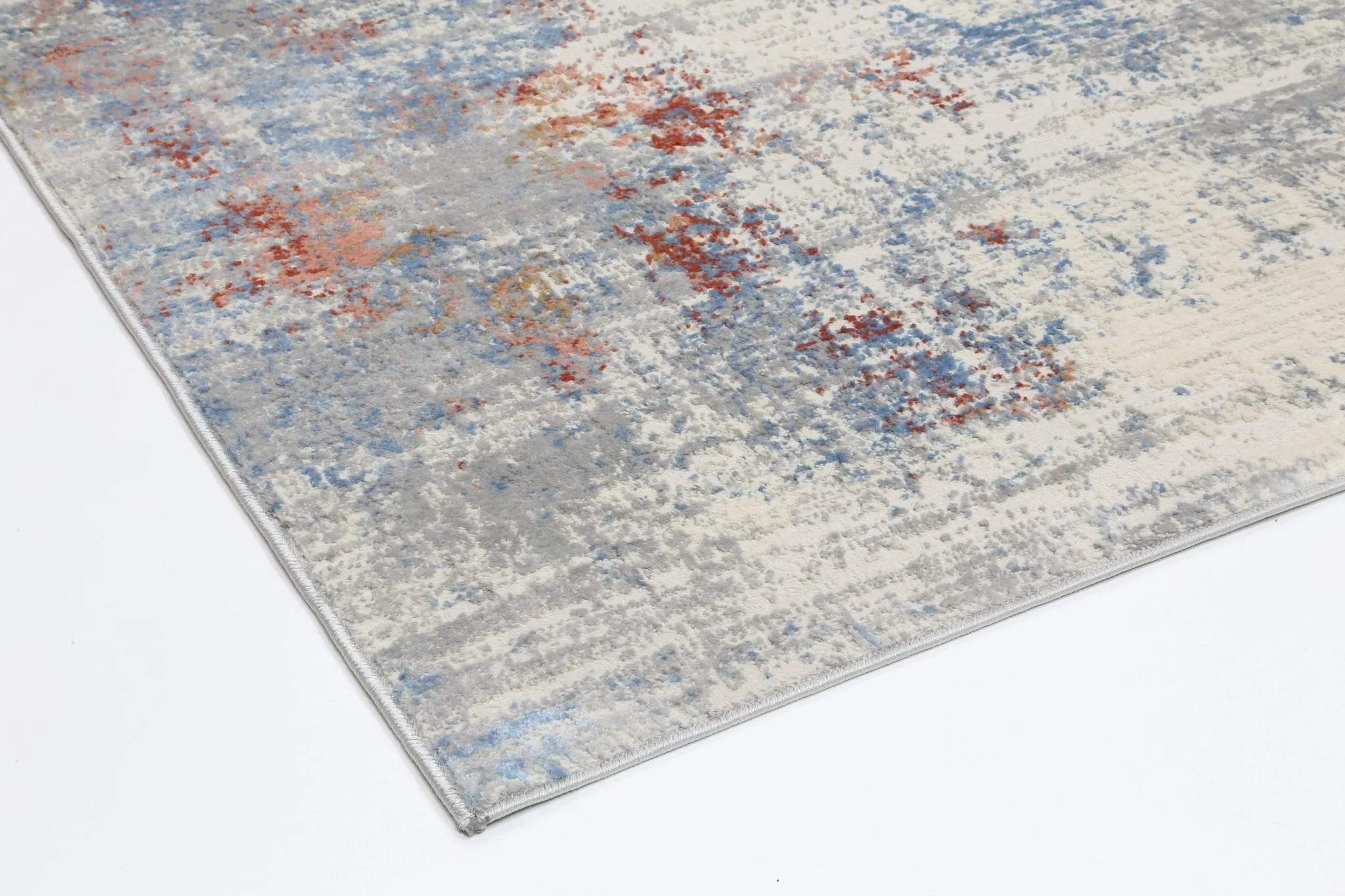 Express Grey Multi Modern Rug