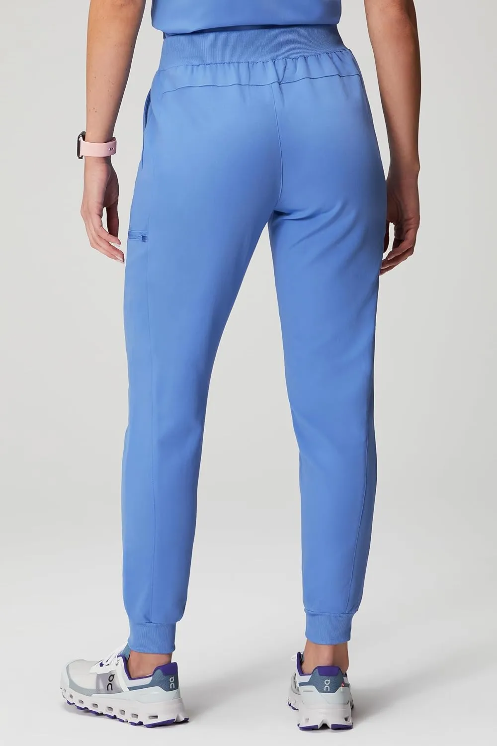 Fabletics Women's Active Scrub Jogger - MotionTech, Pocket-Packed, Lightweight, Wrinkle-Resist, Semi-Slim Fit