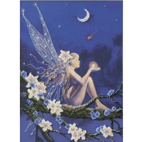 FALLING STAR, Beadwork kit B-569 , size 21,5 x 29,5 cm, Charivna mit | Crystal Art