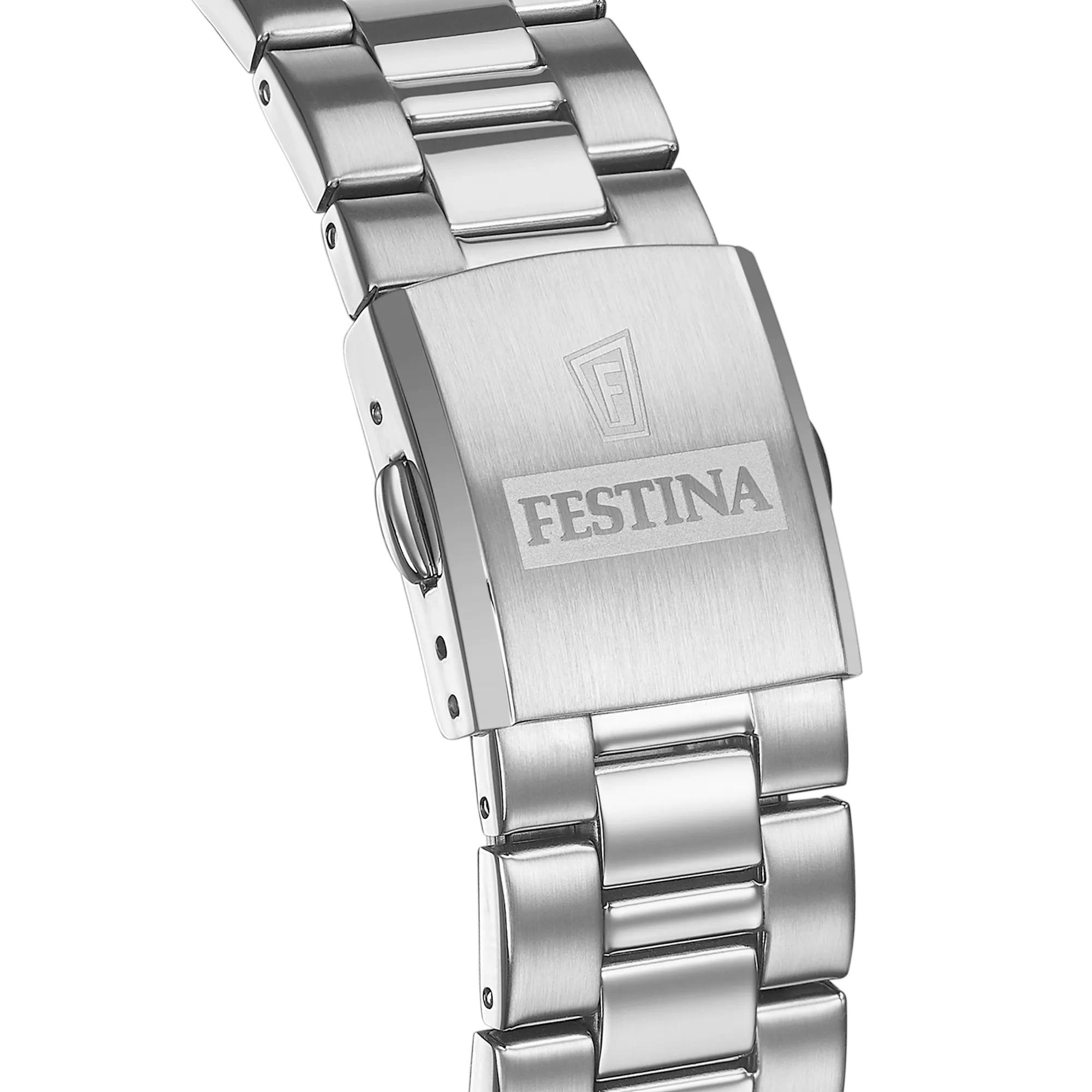 Festina Timeless Chronograph Stainless Steel Chronograph Mens Watch I Model F20560/6 Quartz Movement