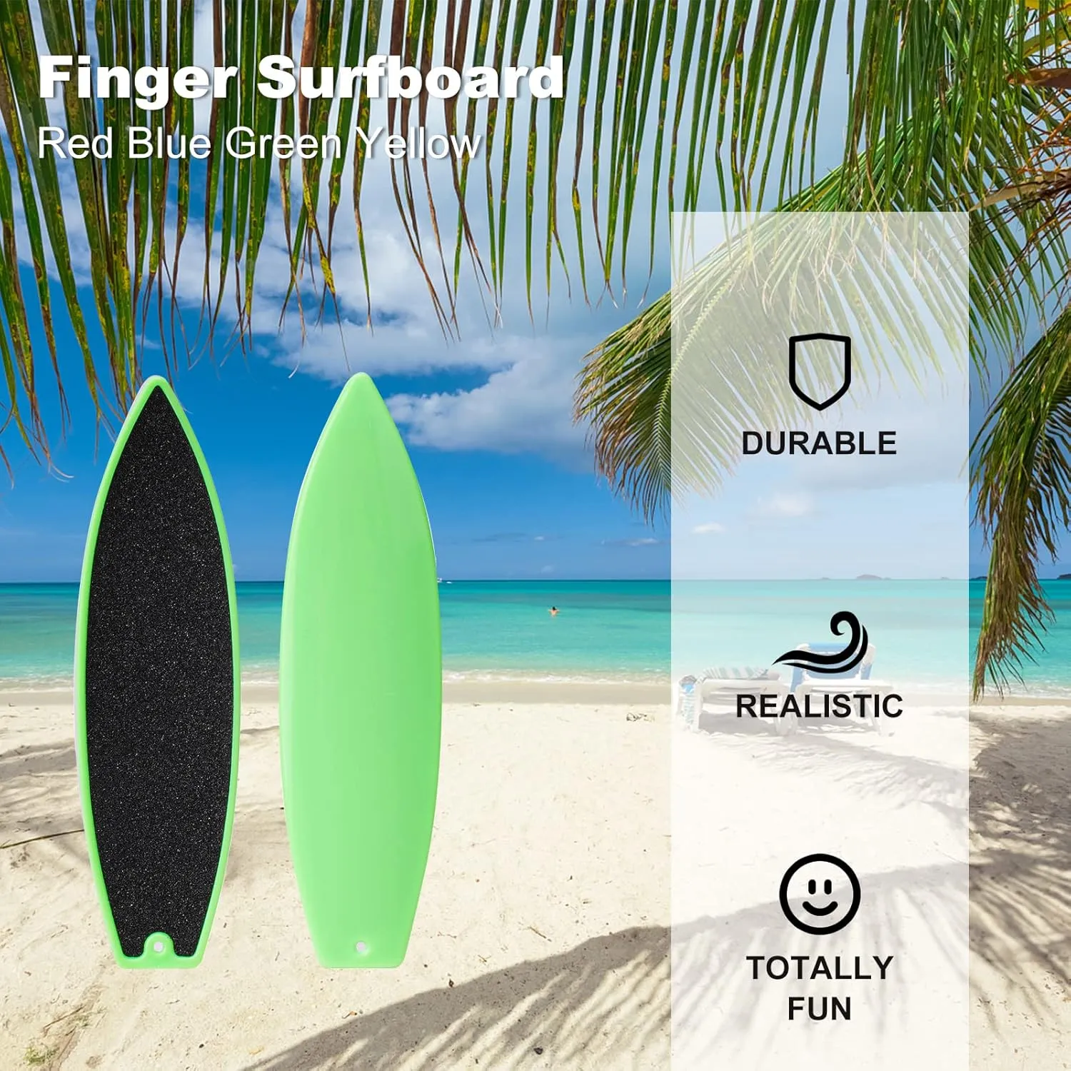 Finger Surfboards, Finger Surf Board for Car Window, Finger Surfing Board with String, Wind Surfboard Fingerboard for Kids Teens Adults
