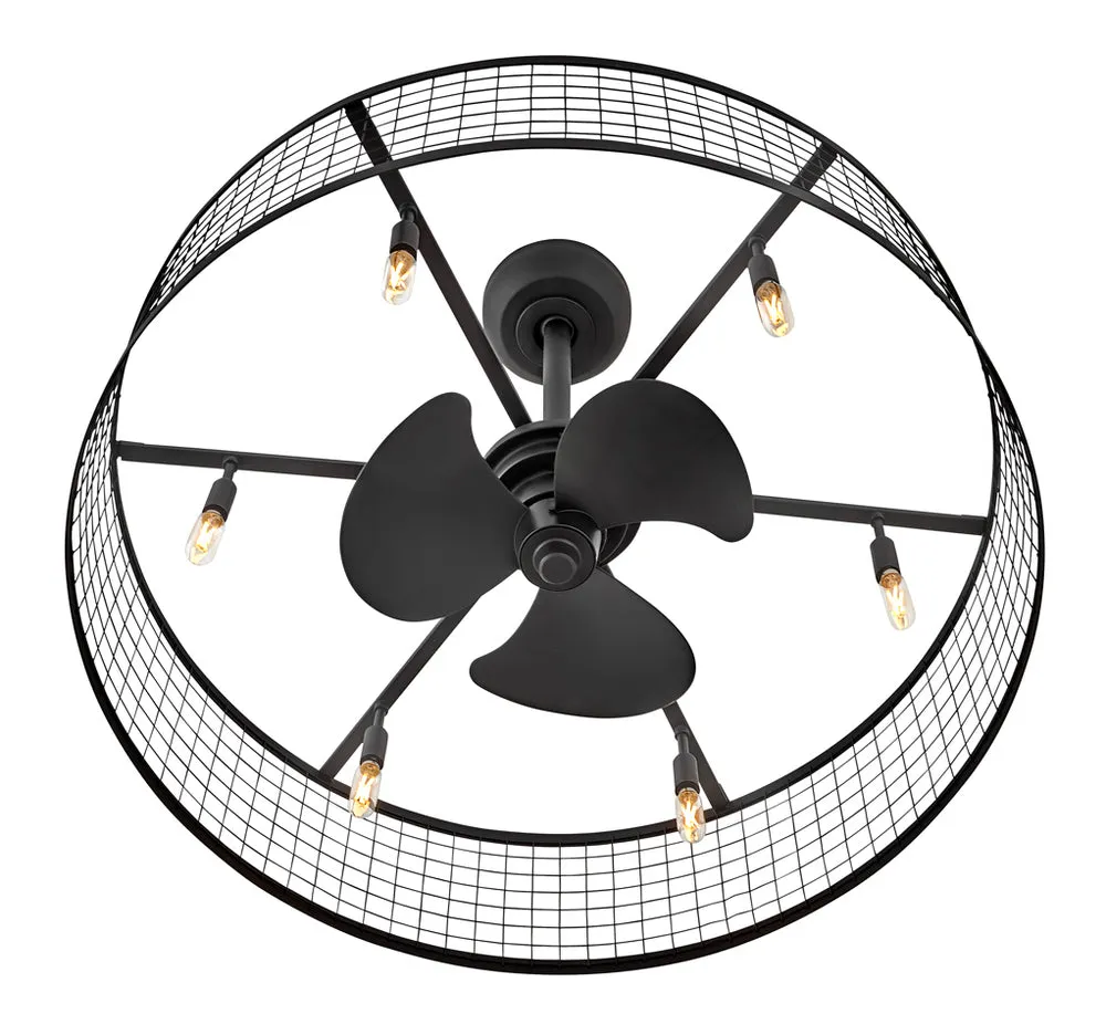 Finnigan 30" LED Fandelier