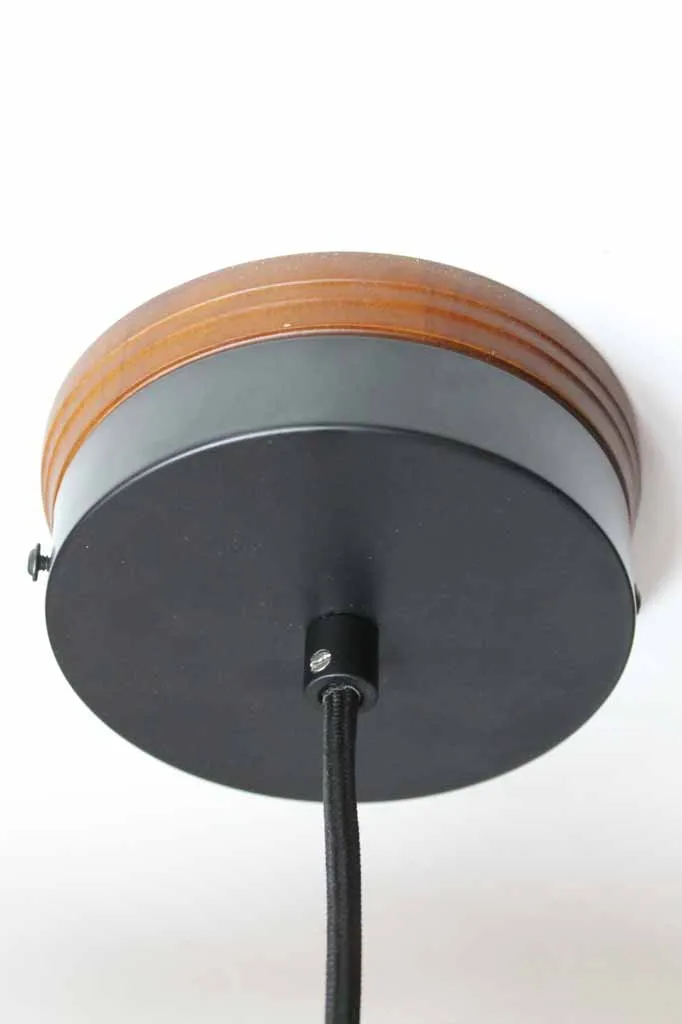 Florence Pleat Ceramic Loop Pendant