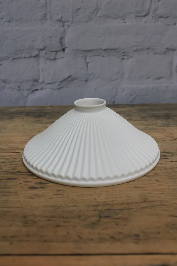 Florence Pleat Ceramic Loop Pendant