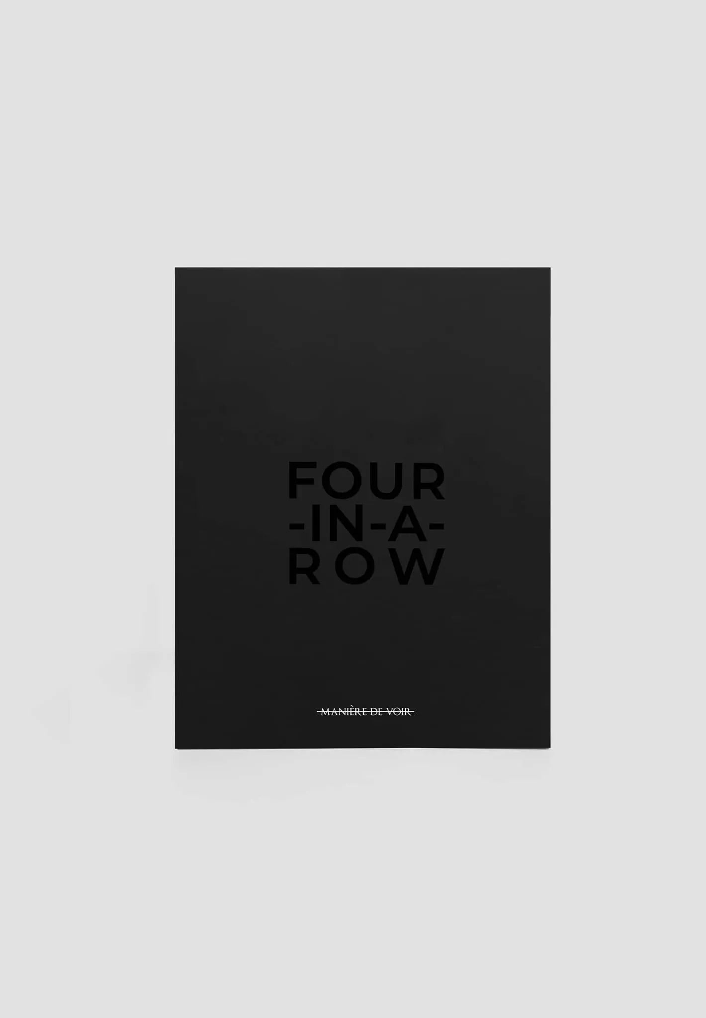 Four-In-A-Row - Black
