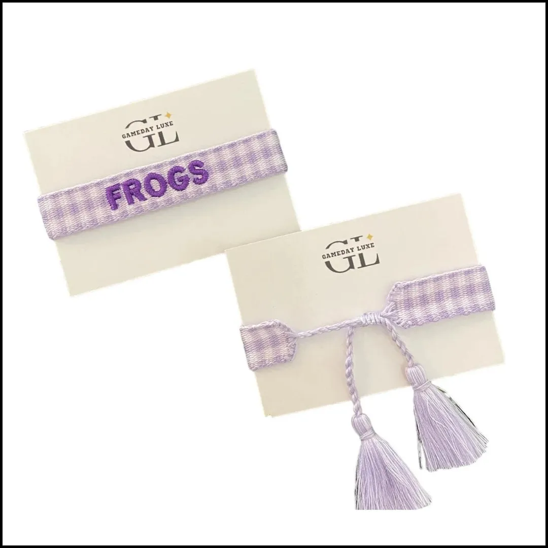 Frogs Team Tassel Bracelet