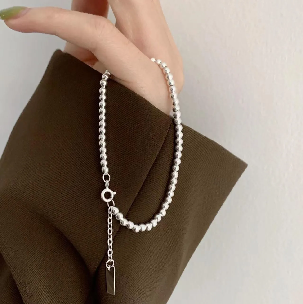 Stunning 24K Gold Plated Beaded Bracelet for Women