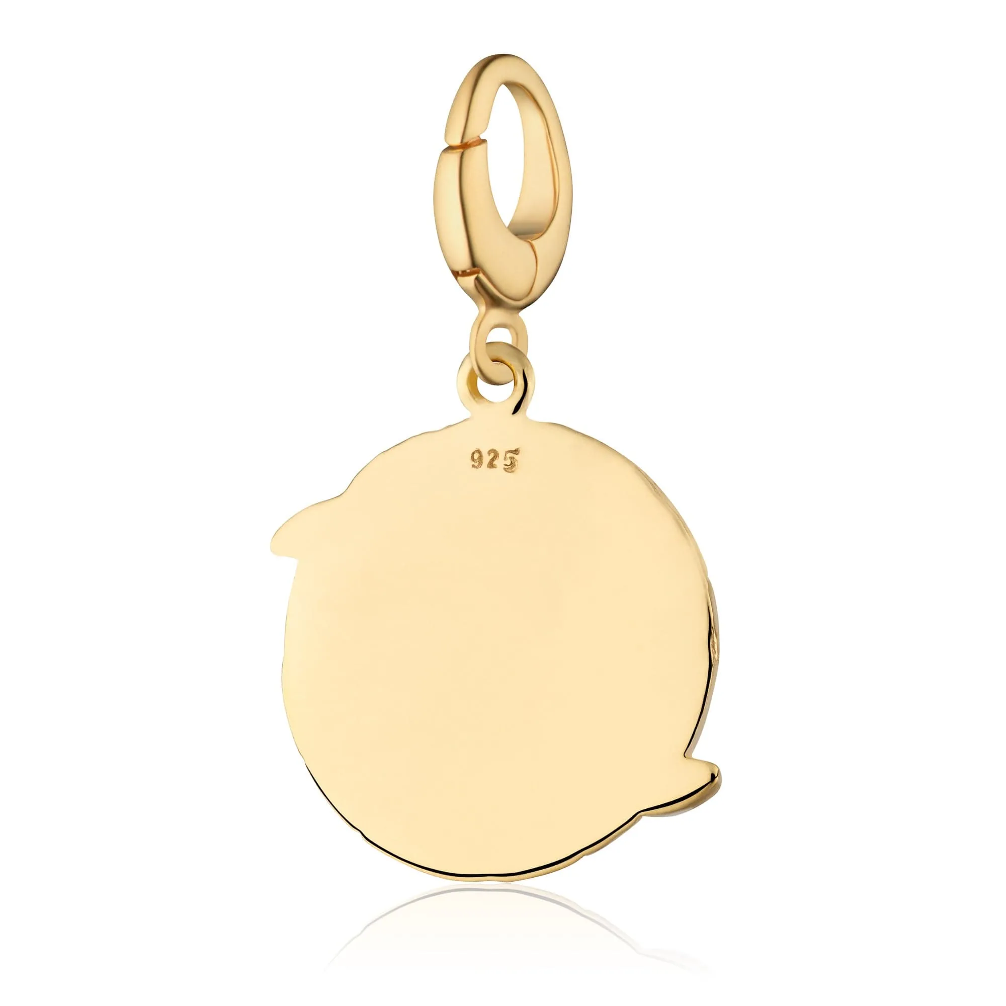 Gold Plated Pisces Zodiac Charm