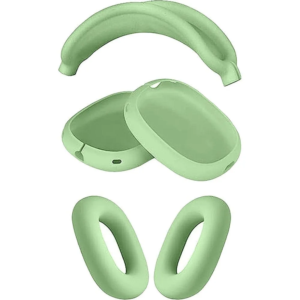 Green Silicone Combo Kit Case - Apple AirPods Max Headphones