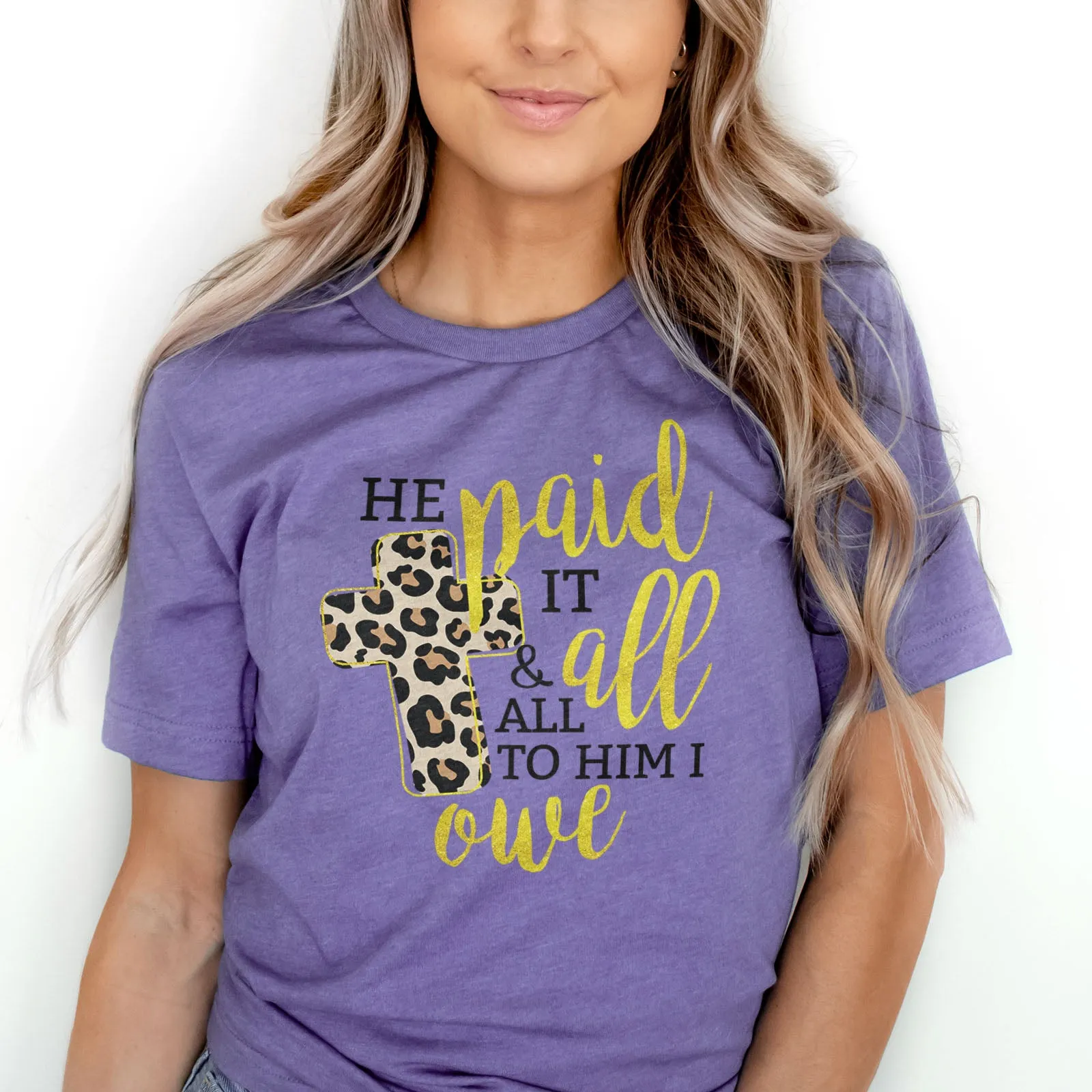 He Paid It All Tee