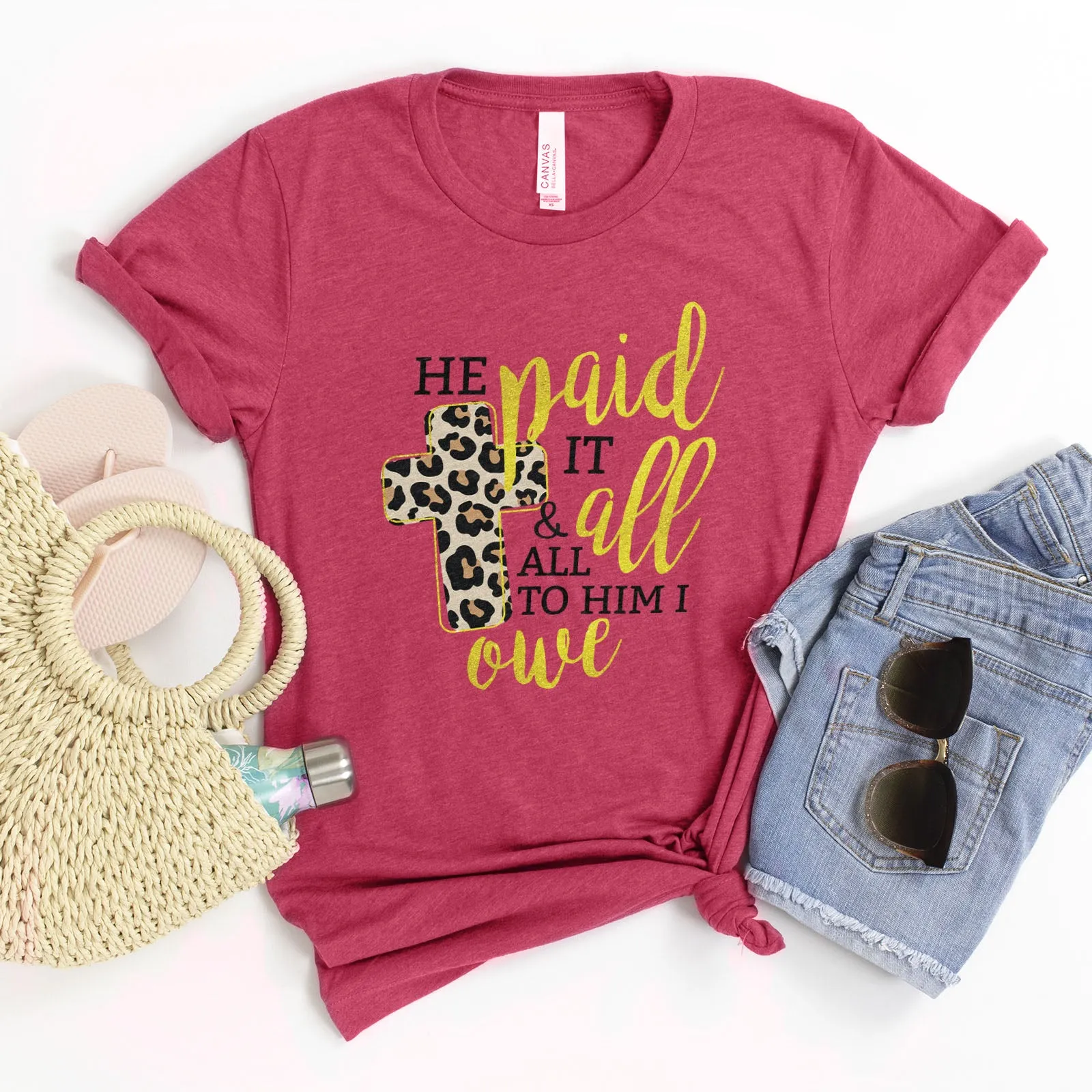 He Paid It All Tee