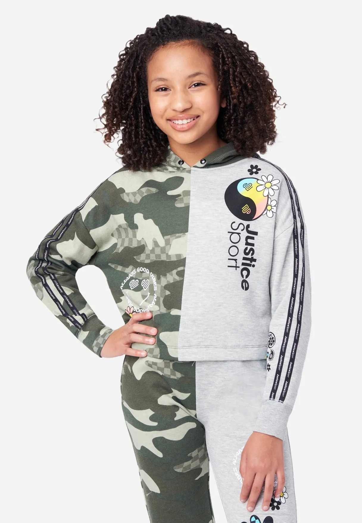 J Sport Colorblock Hoodie