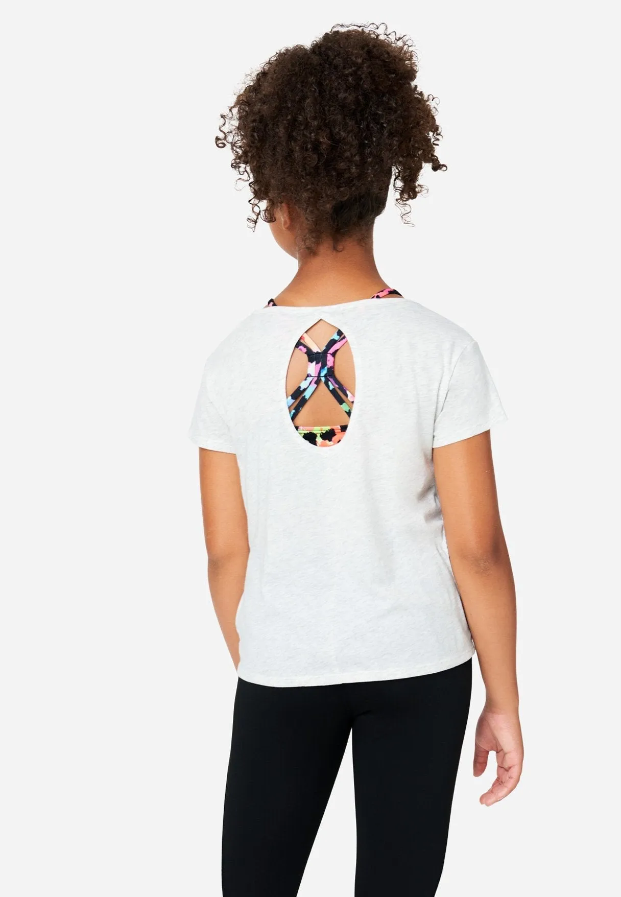 J Sport Graphic Layered Tank