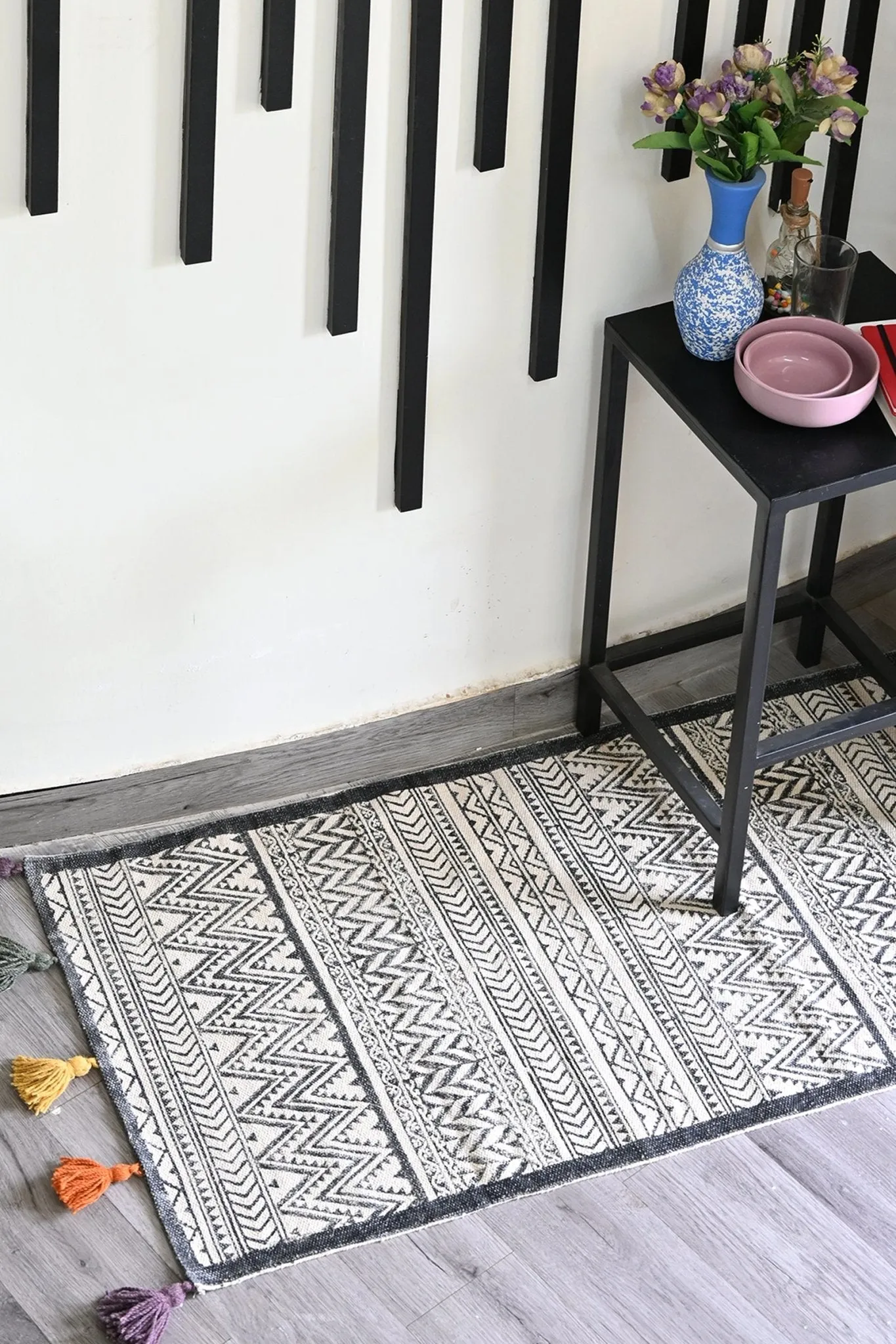 KELSEY  - BLOCK PRINTED FLOOR RUNNER