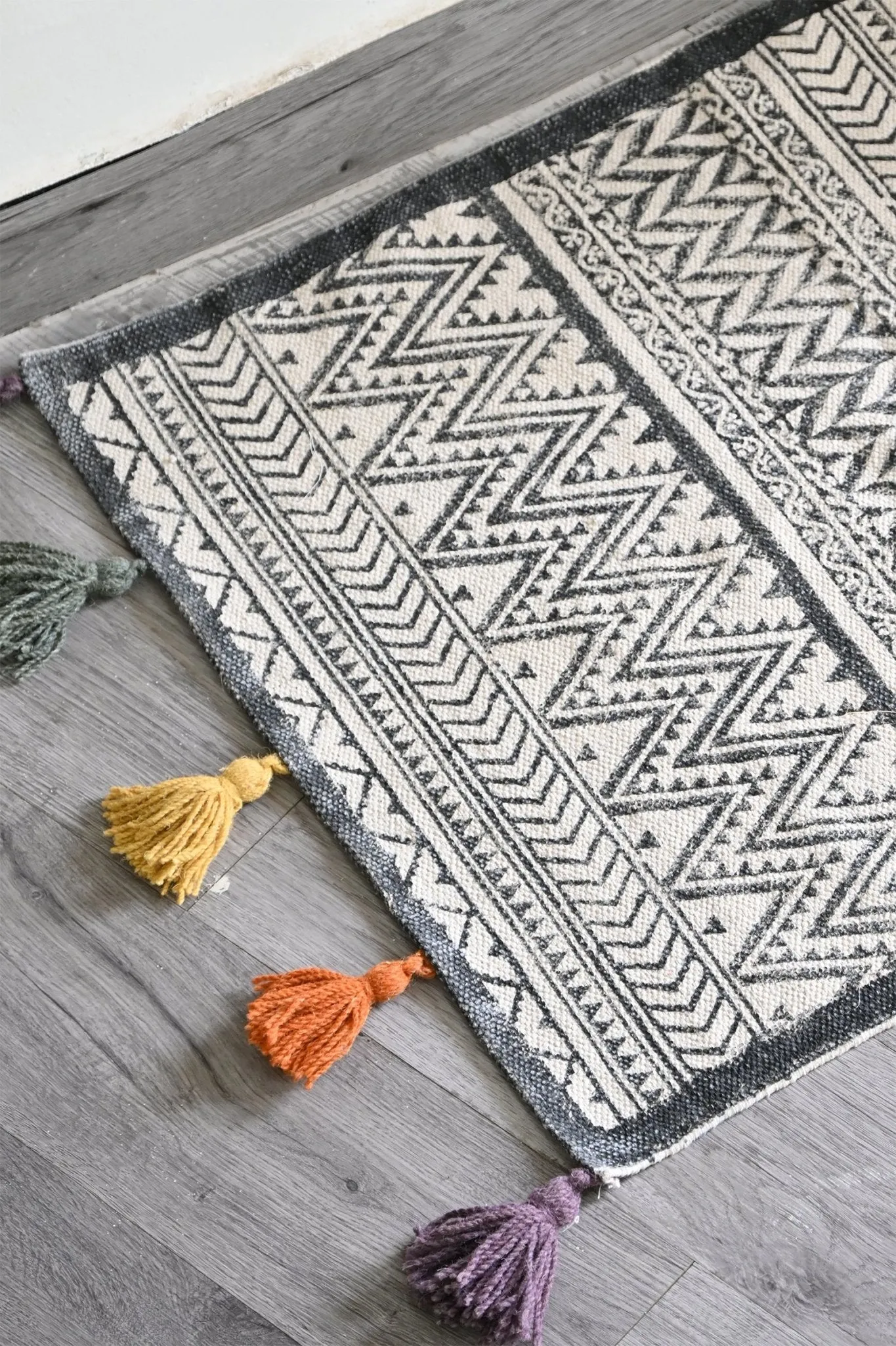 KELSEY  - BLOCK PRINTED FLOOR RUNNER