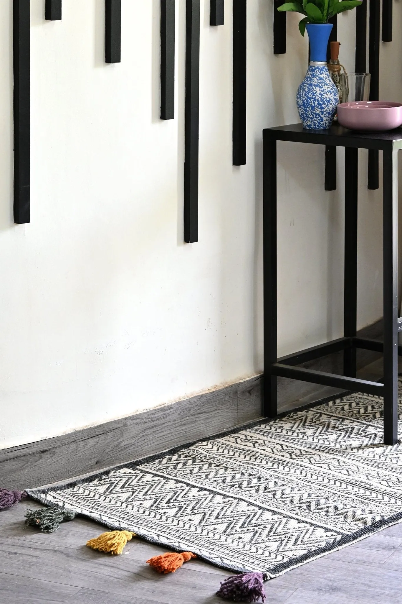 KELSEY  - BLOCK PRINTED FLOOR RUNNER