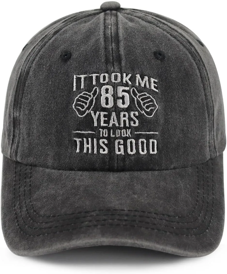 Limited Edition 1940 Hat for Men Women, Adjustable Cotton Embroidered 85th Birthday Decorations Baseball Cap