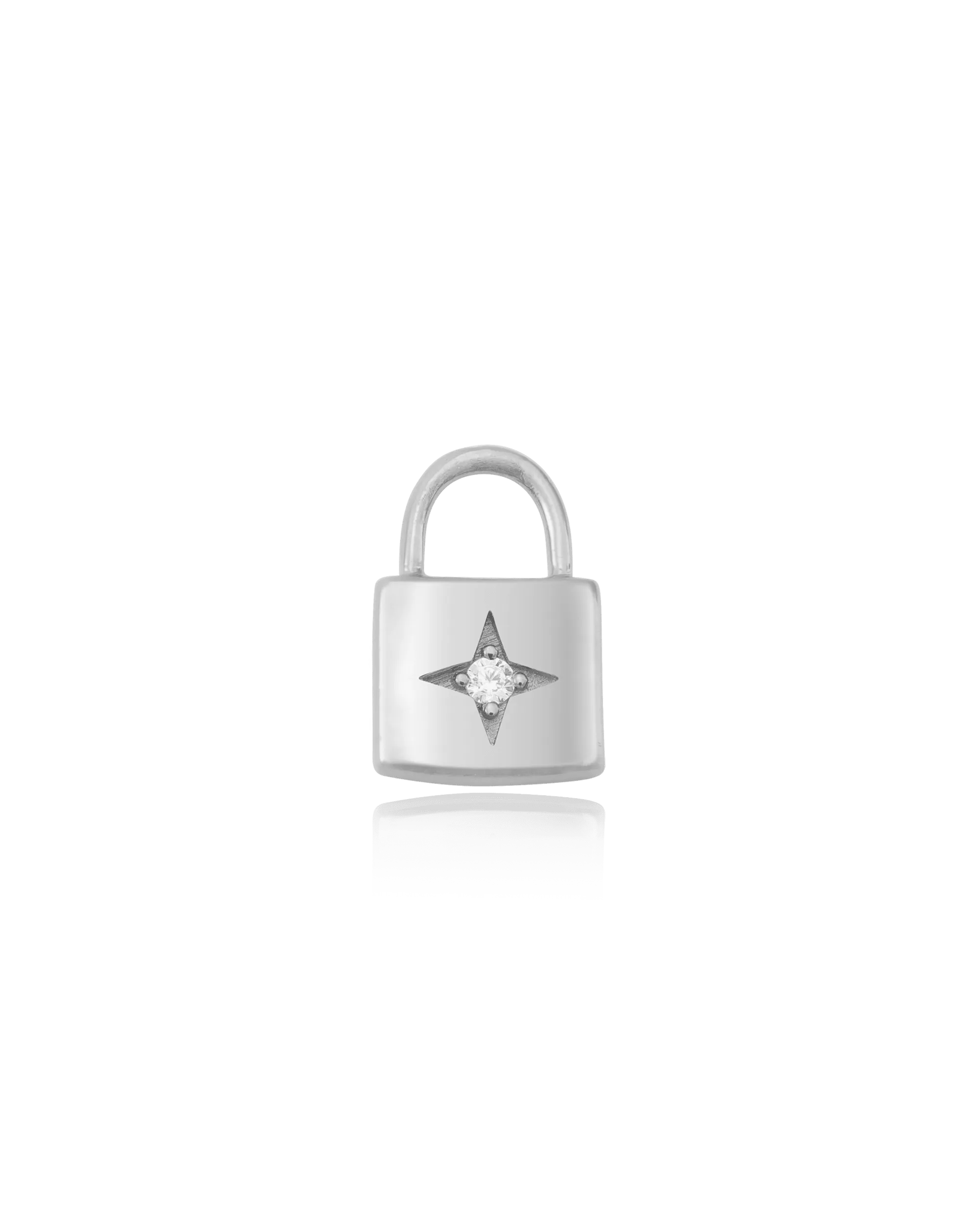 Lock Charm - 18K Gold Vermeil