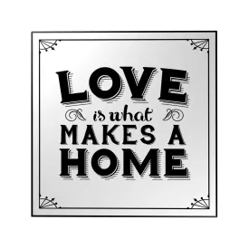 Love Is What Makes a Home Decoposter