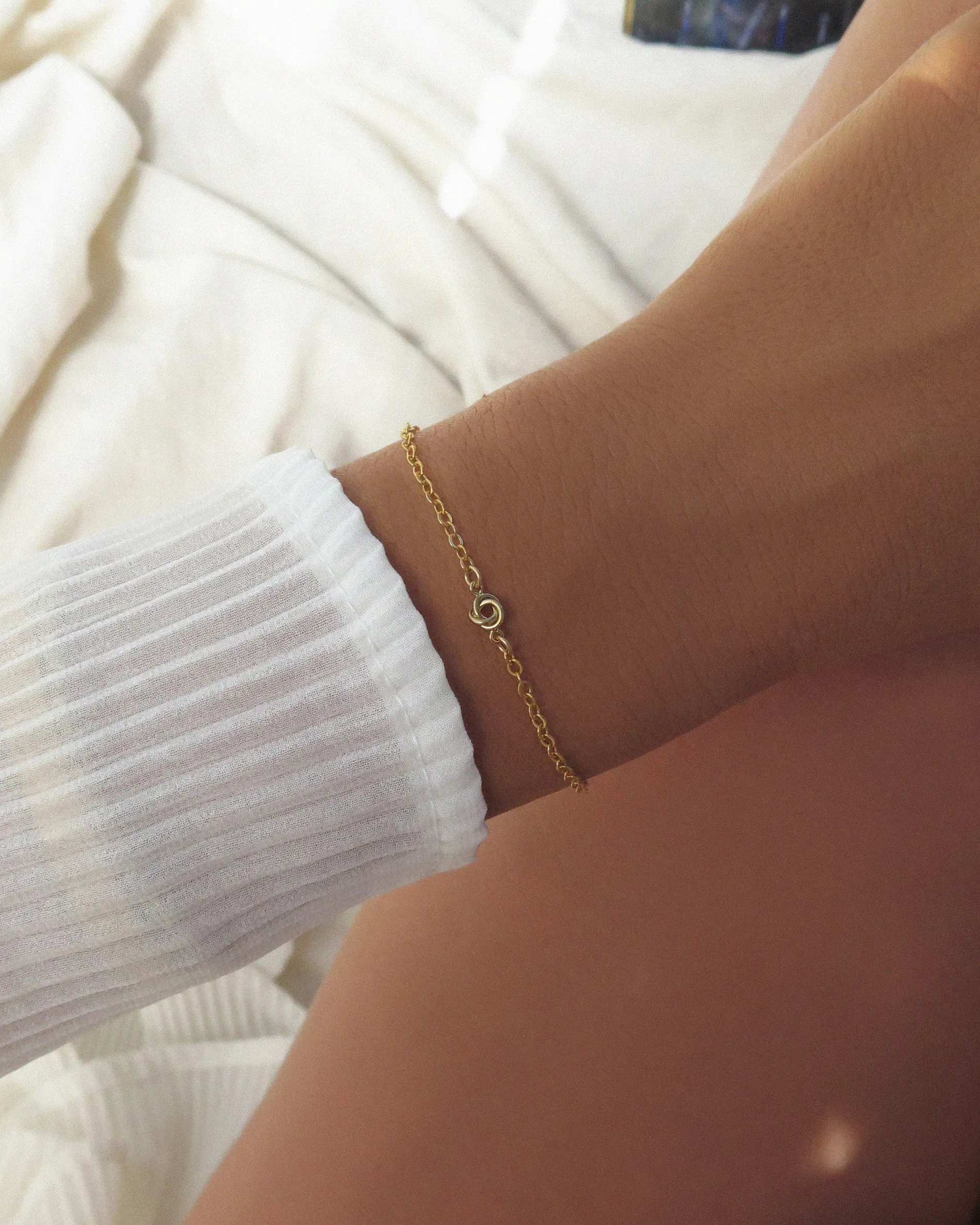 Love Knot Connector Bracelet