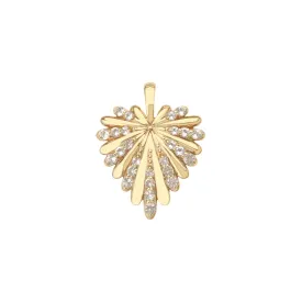 LOVE Petite Embellished Full-Heart Pendant