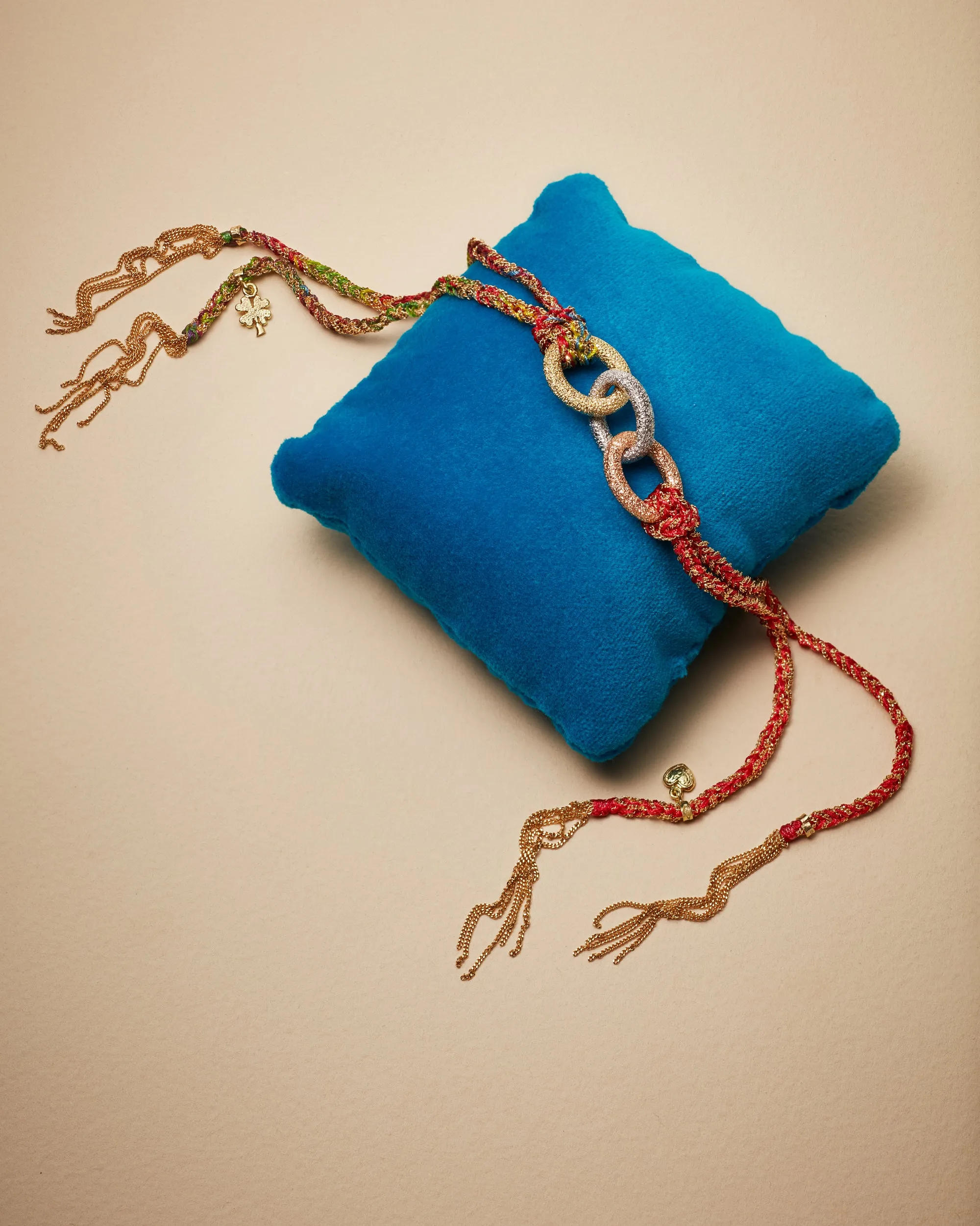 Lucky Bracelet with Love Charm