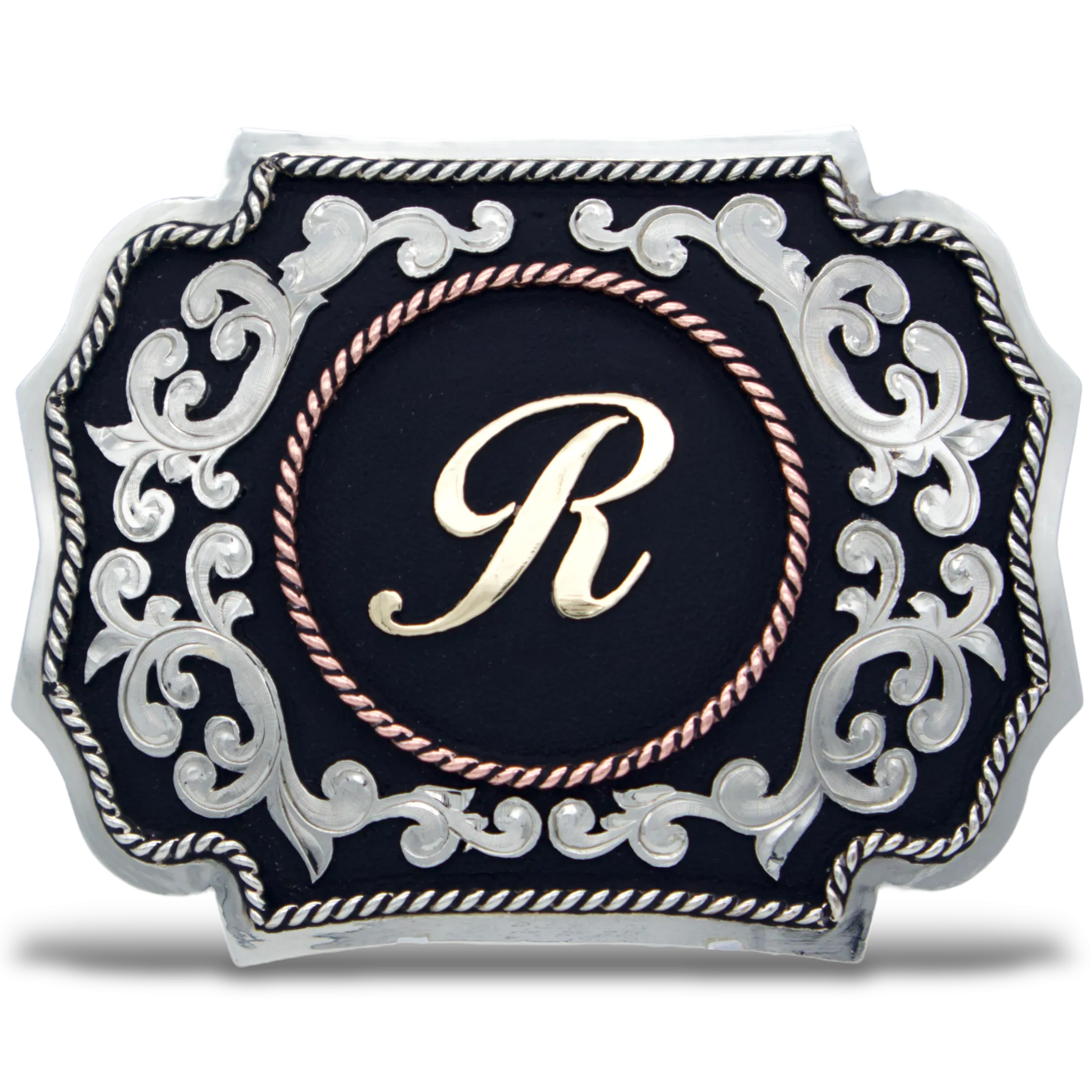 Midnight Rosé Custom Buckle