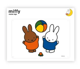 Miffy playtime Metal Sign