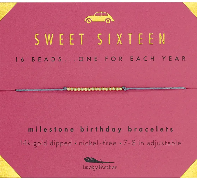 Milestone Birthday Bracelet