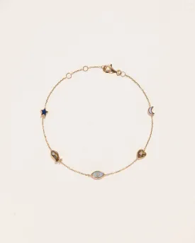 Multi Inlay Bracelet