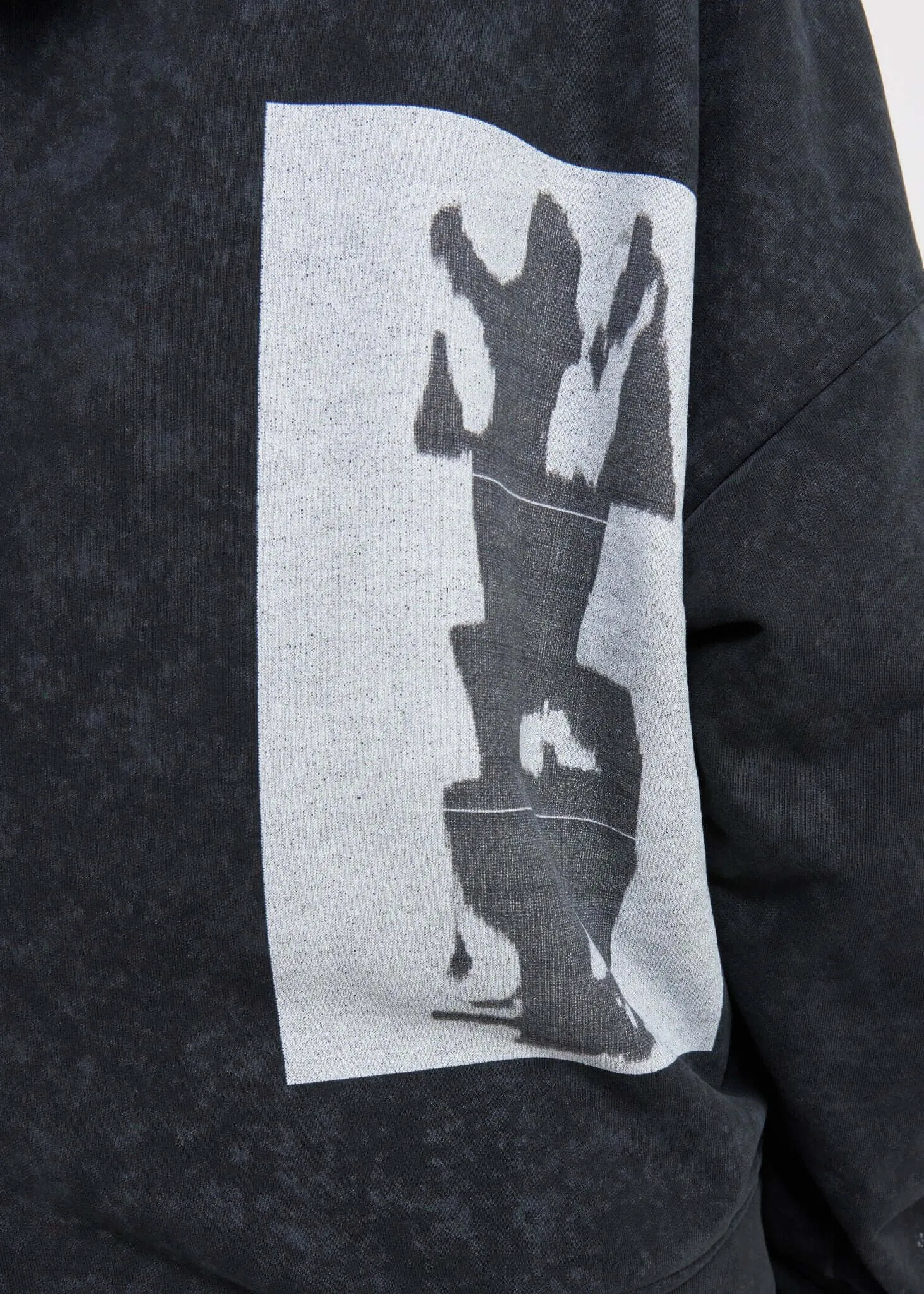 Noise Motion Graphic Printed Hoodie