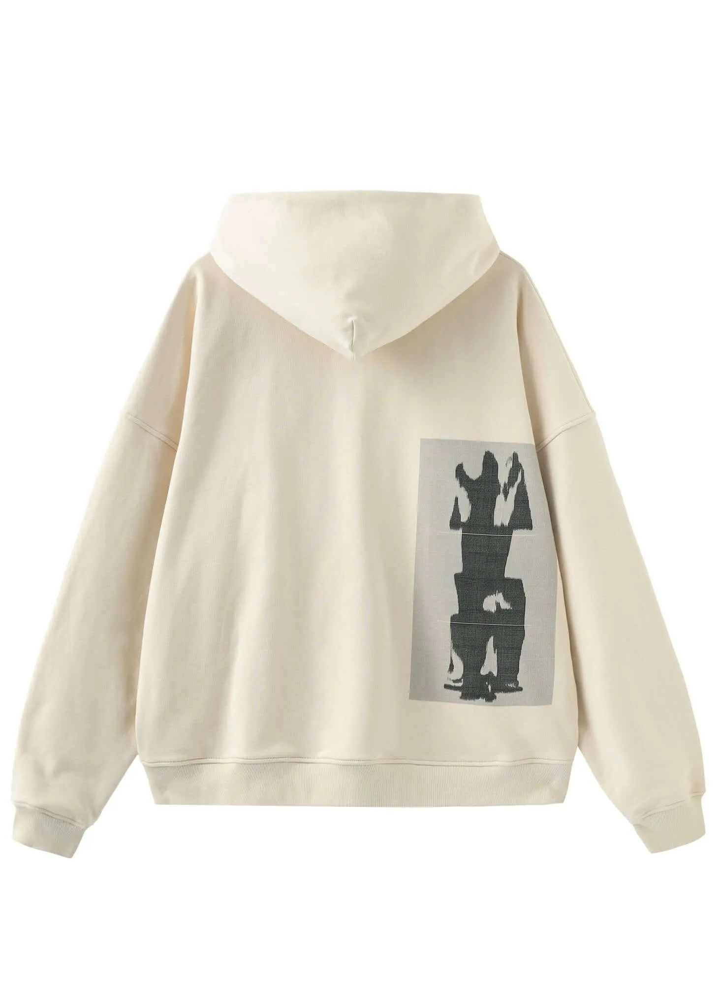 Noise Motion Graphic Printed Hoodie