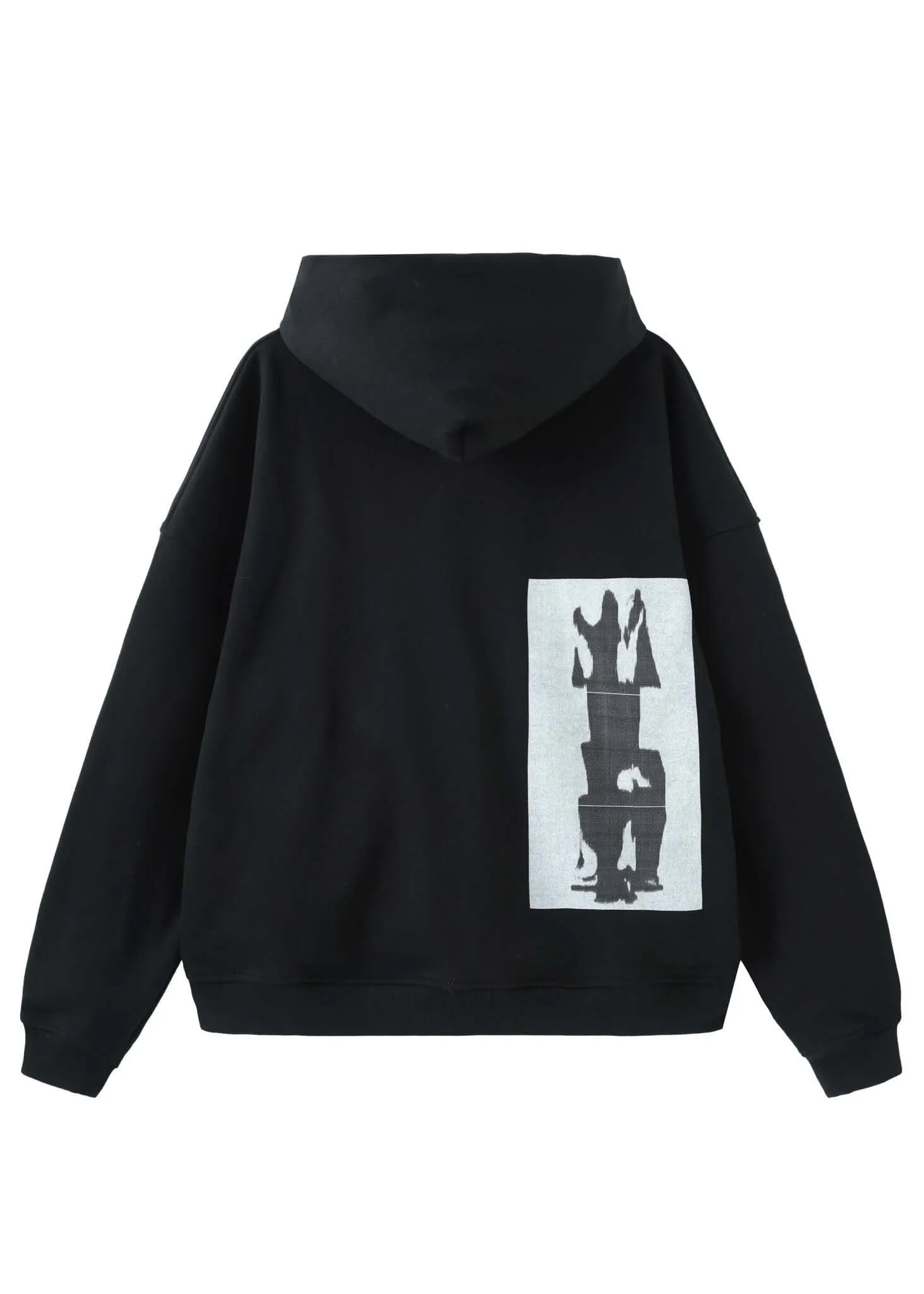Noise Motion Graphic Printed Hoodie