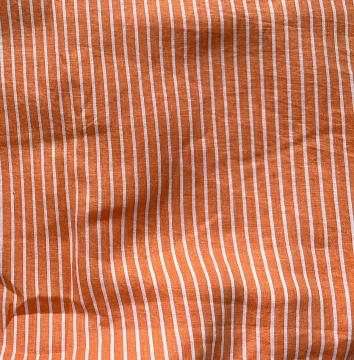 Olive Ruffle Printed Linen - Wholesale