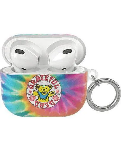 On Tour | Grateful Dead Tie Dye Sticker AirPods Case