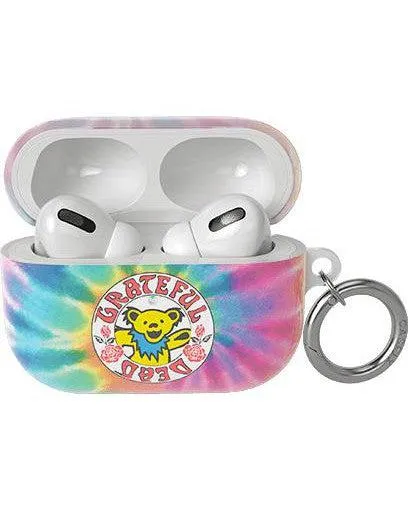 On Tour | Grateful Dead Tie Dye Sticker AirPods Case