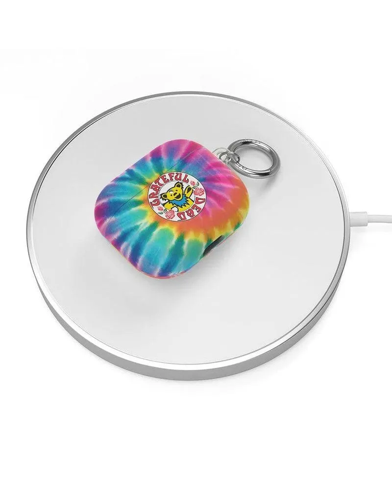 On Tour | Grateful Dead Tie Dye Sticker AirPods Case