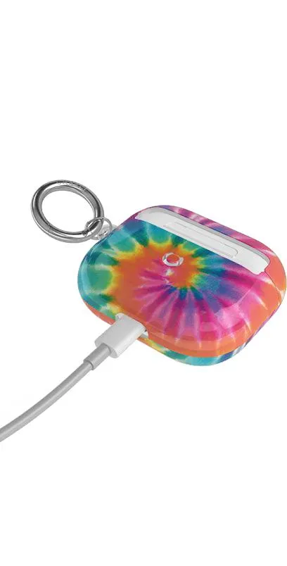 On Tour | Grateful Dead Tie Dye Sticker AirPods Case