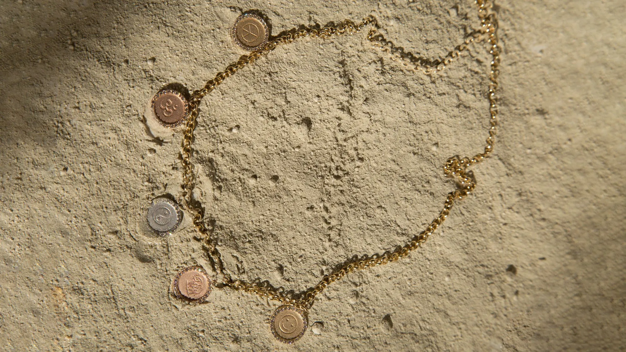 Personalized Diamond Medallion Necklace