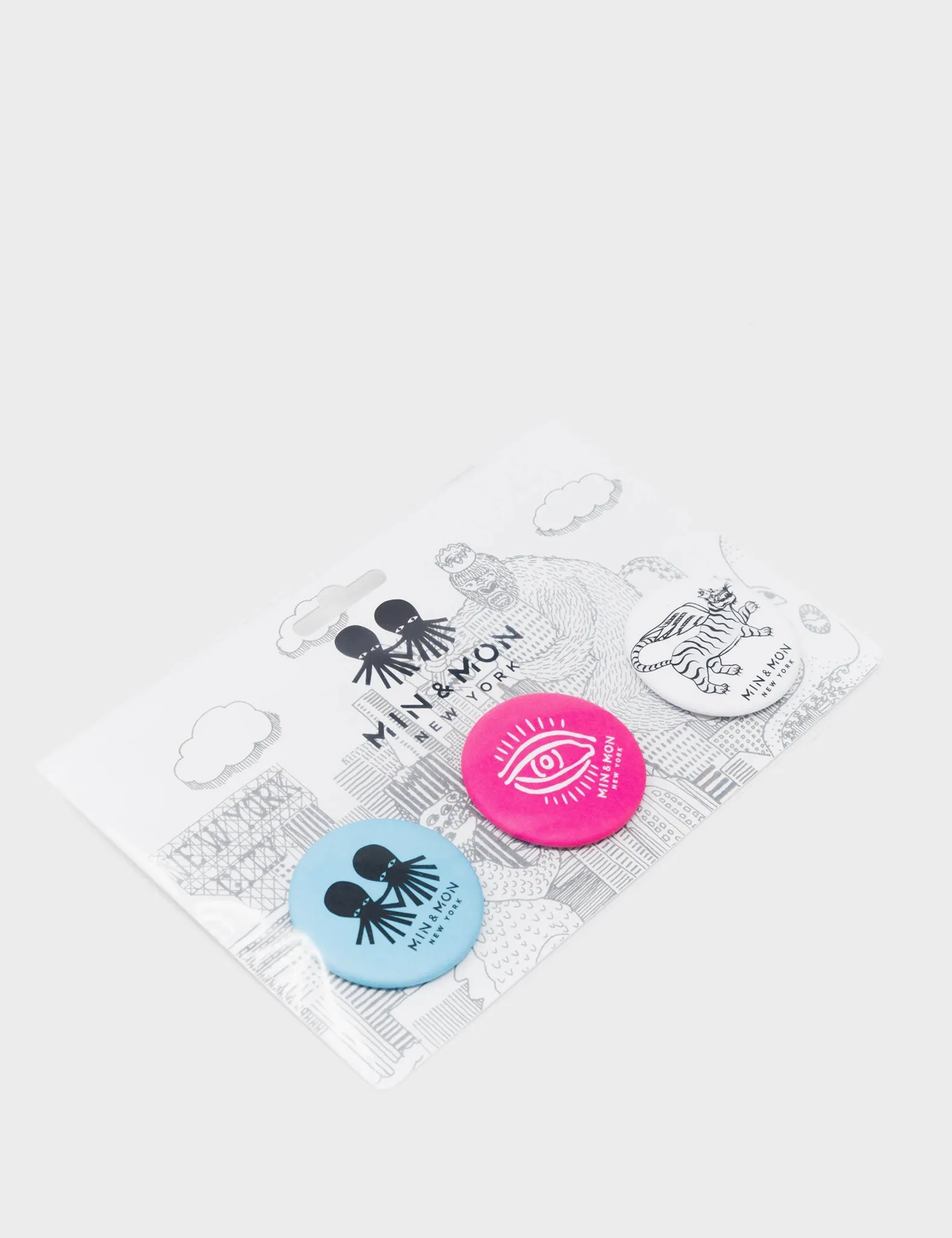 Pinback Buttons - Set Of Three