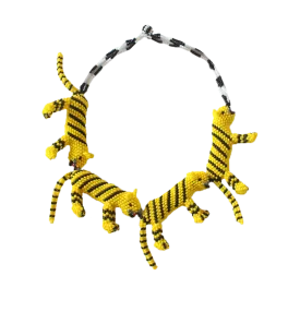 Pájara Pinta Short Tiger Party Necklace