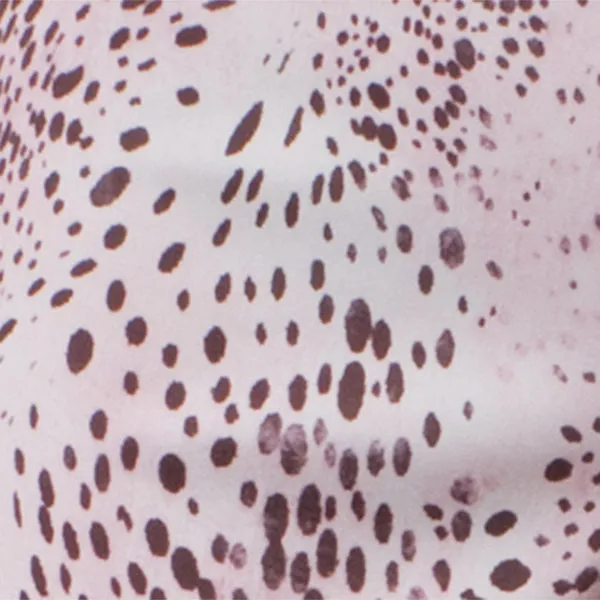 Printed Capri In Pink Leopard