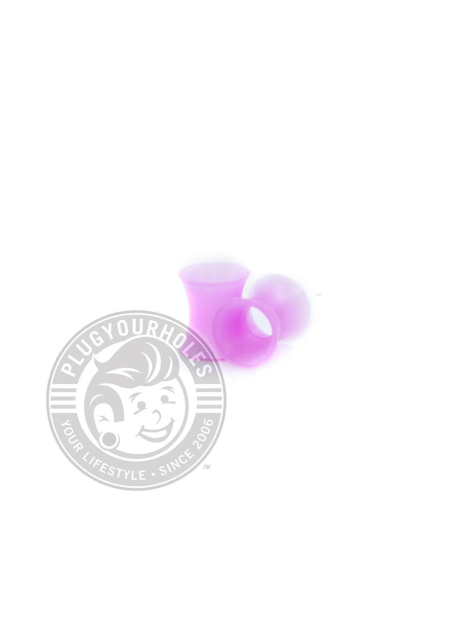 Purple Silicone Ear Skins