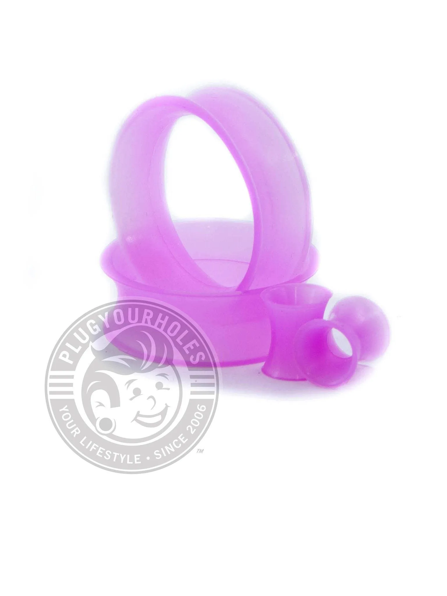 Purple Silicone Ear Skins